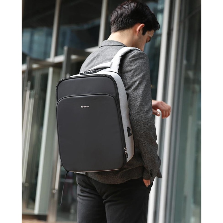 [CHÍNH HÃNG] Balo Laptop 15.6 Inch Chống Nước, Khóa Số Reeyee 1007 - tại Balonation.vn