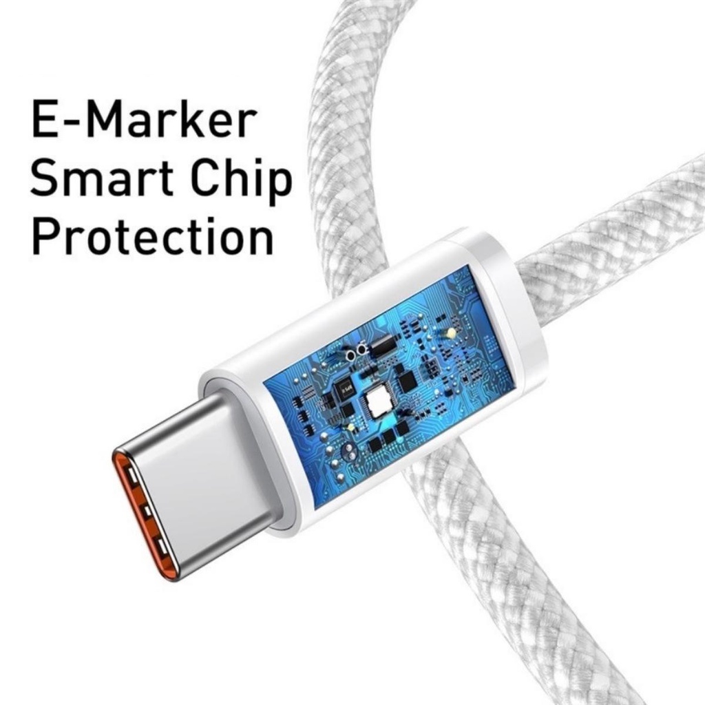 Cáp Sạc Siêu Nhanh 100W PD Type C sang Type C cho Macbook Pro Ipad Xiaomi Samsung - LVE028