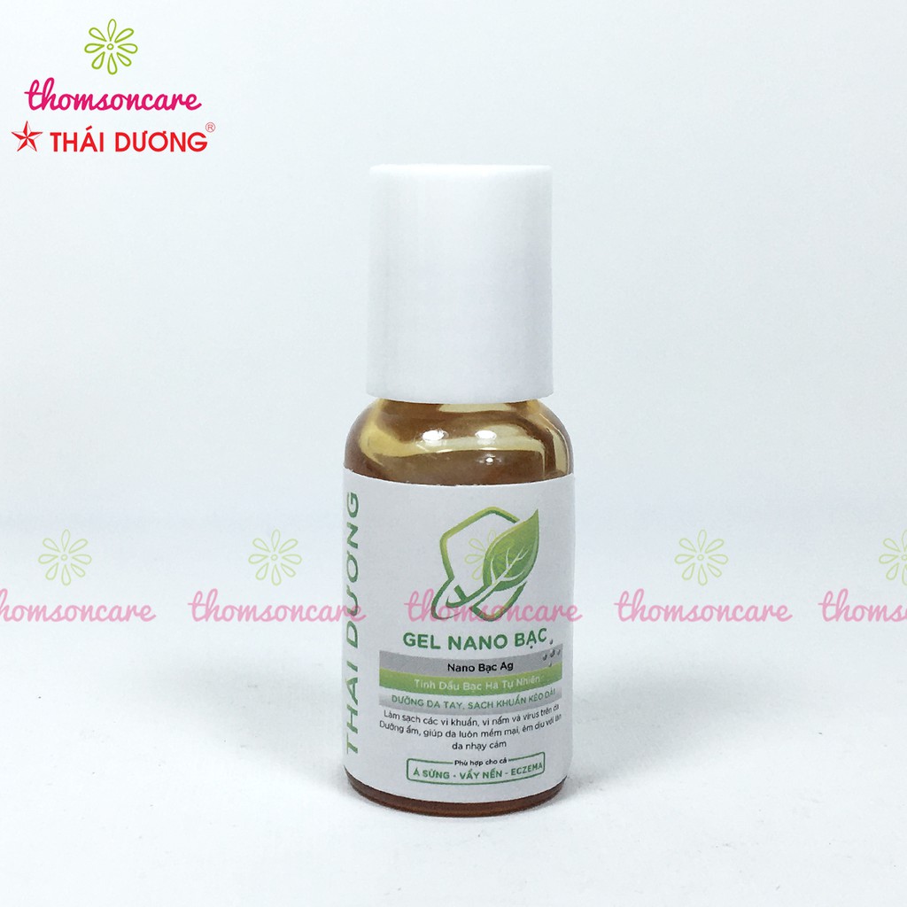 Combo 6 lọ Nước rửa tay khô mini Thái dương lọ 20ml - nhỏ gọn, tiện bỏ túi mang theo, sát khuẩn y tế nhanh