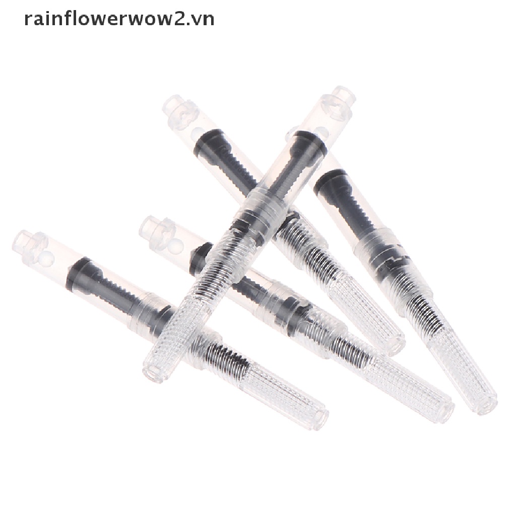 Set 5 Đầu Bơm Mực Đen 2.6Mm Chuyên Dụng Cho Bút Máy