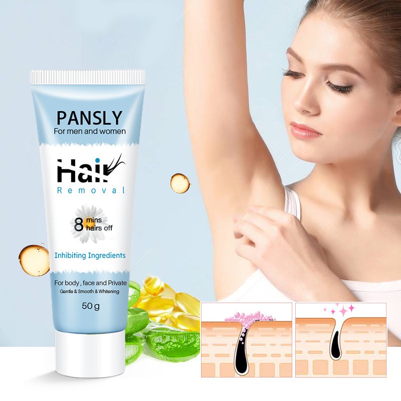 Pansly Hair Removal Cream Efficiently Painless Hair Remover for Body  Private Parts, Underarm Arm Leg, 50ml - Sản phẩm tẩy lông 