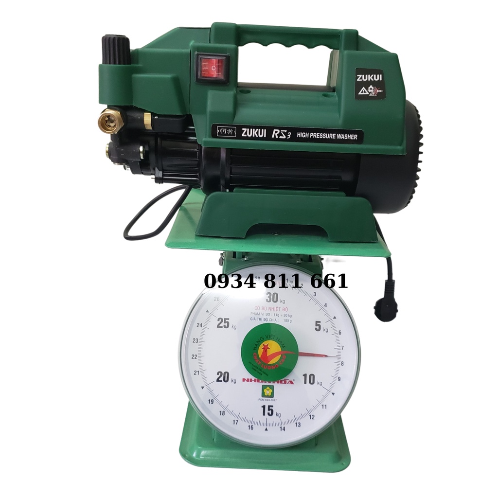 Máy rửa xe chỉnh áp Zukui RS3 2400w - máy rửa xe / máy rửa máy lạnh / vệ sinh điều hòa - Tặng bộ nối nhanh