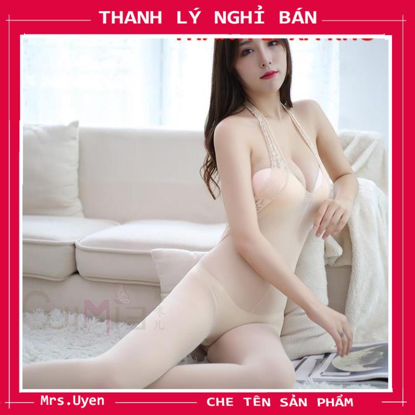 Bộ đồ ngủ body da liền thân bó sát sexy - bst004 - Bodystocing lưới 1 mảnh hở lưng quyến rũ | BigBuy360 - bigbuy360.vn