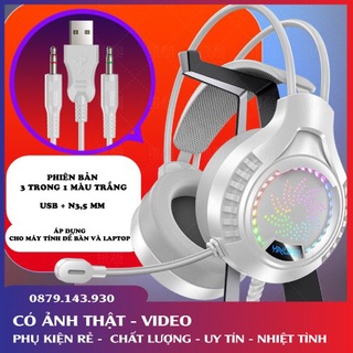 [ RẺ NHẤT ]Tai nghe Gaming Q7 YIDIAO Chụp Tai Cao Cấp, Có Mic, Chống Ồn, Led Đẹp, Dùng Cho PC,Laptop, Điện Thoại
