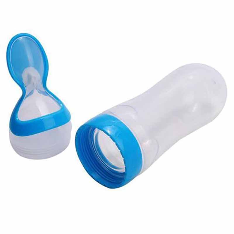 Muỗng Silicone Cho Bé Tập Ăn Uống