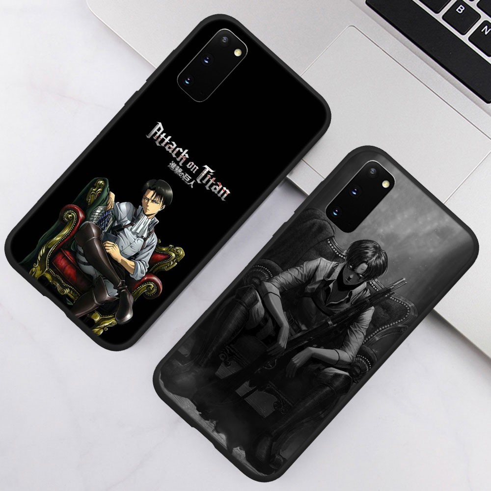 Ốp điện thoại in hình Attack on Titan 16SA cho Samsung Galaxy J4 J5 J6 J7 Duo Plus Prime Core Pro J8