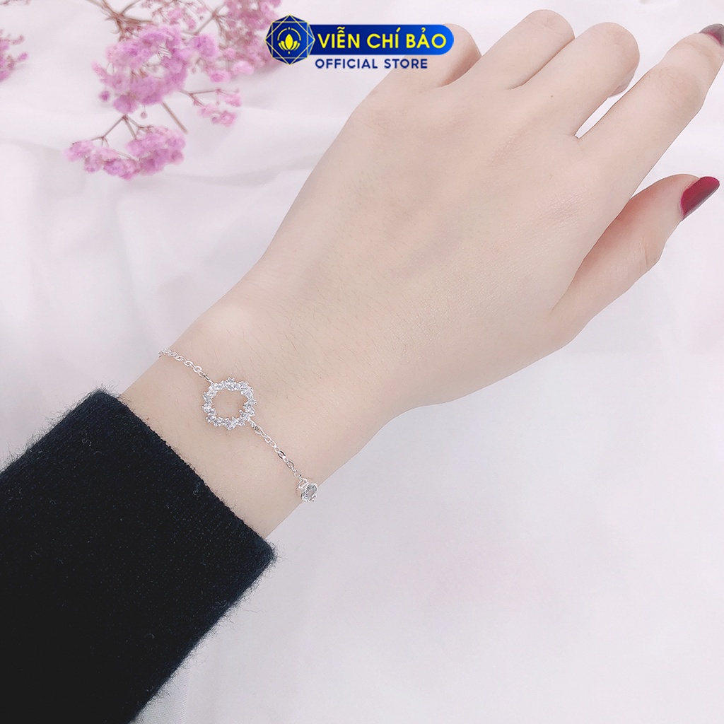 Lắc tay bạc nữ huyền thoại biển xanh chất liệu bạc S925 - Viễn Chí Bảo L400663