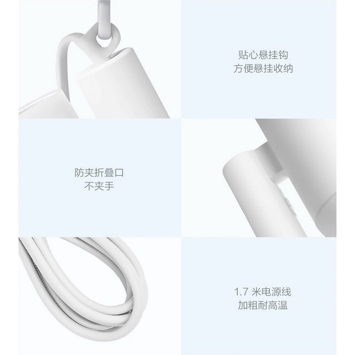 Máy sấy tóc Anion Xiaomi Mijia Simple CMJ02LXW CMJ02LXP gấp gọn tiện lợi du lịch- Minh Tín Shop