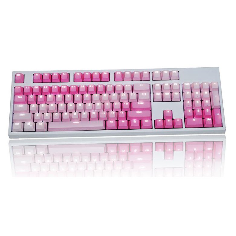 Set keycap Rainbow thick PBT Ninja và Intop PBT doubleshot 108 led phím cho bàn phím cơ