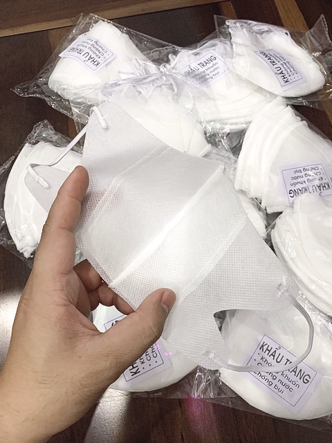 (Set 10c Giá Sỉ) Khẩu trang 3D vải không dệt 2 lớp | BigBuy360 - bigbuy360.vn