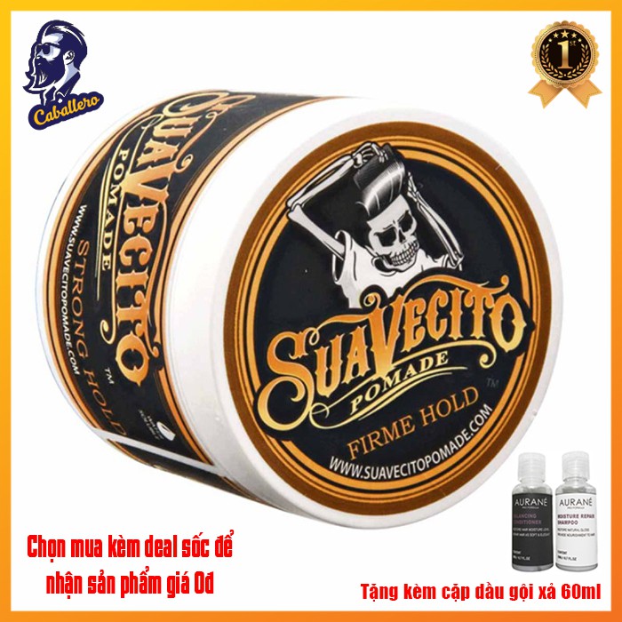 Sáp vuốt tóc Suavecito Firme Hole 113g (4oz)