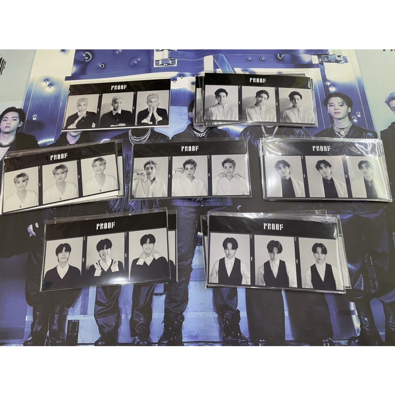 Thẻ ảnh sưu tầm nhóm nhạc BTS PROOF Hàn Quốc - Cửa hàng Kpop có sẵn