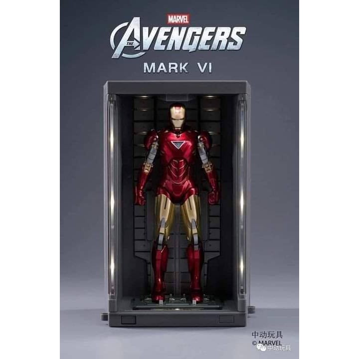 Mô Hình Người Sắt ZD Toys Iron Man Mark VI  Sacle 1:10