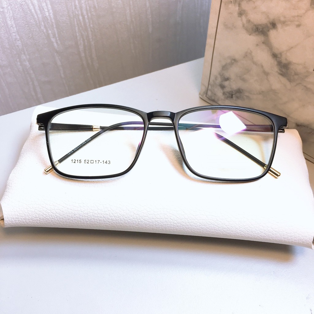 [Mã SKAMCLU7 giảm 10% cho đơn từ 0Đ] Gọng kính vuông 1215 kèm cắt mắt cận viễn loạn | BigBuy360 - bigbuy360.vn