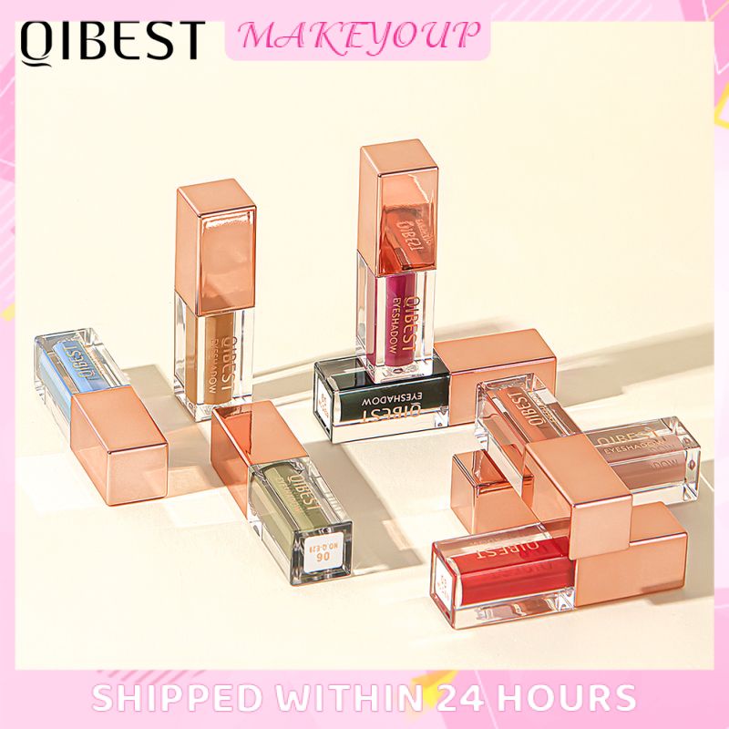 Phấn mắt QIBEST 8 màu tùy chọn chống nước tiện dụng
 | BigBuy360 - bigbuy360.vn