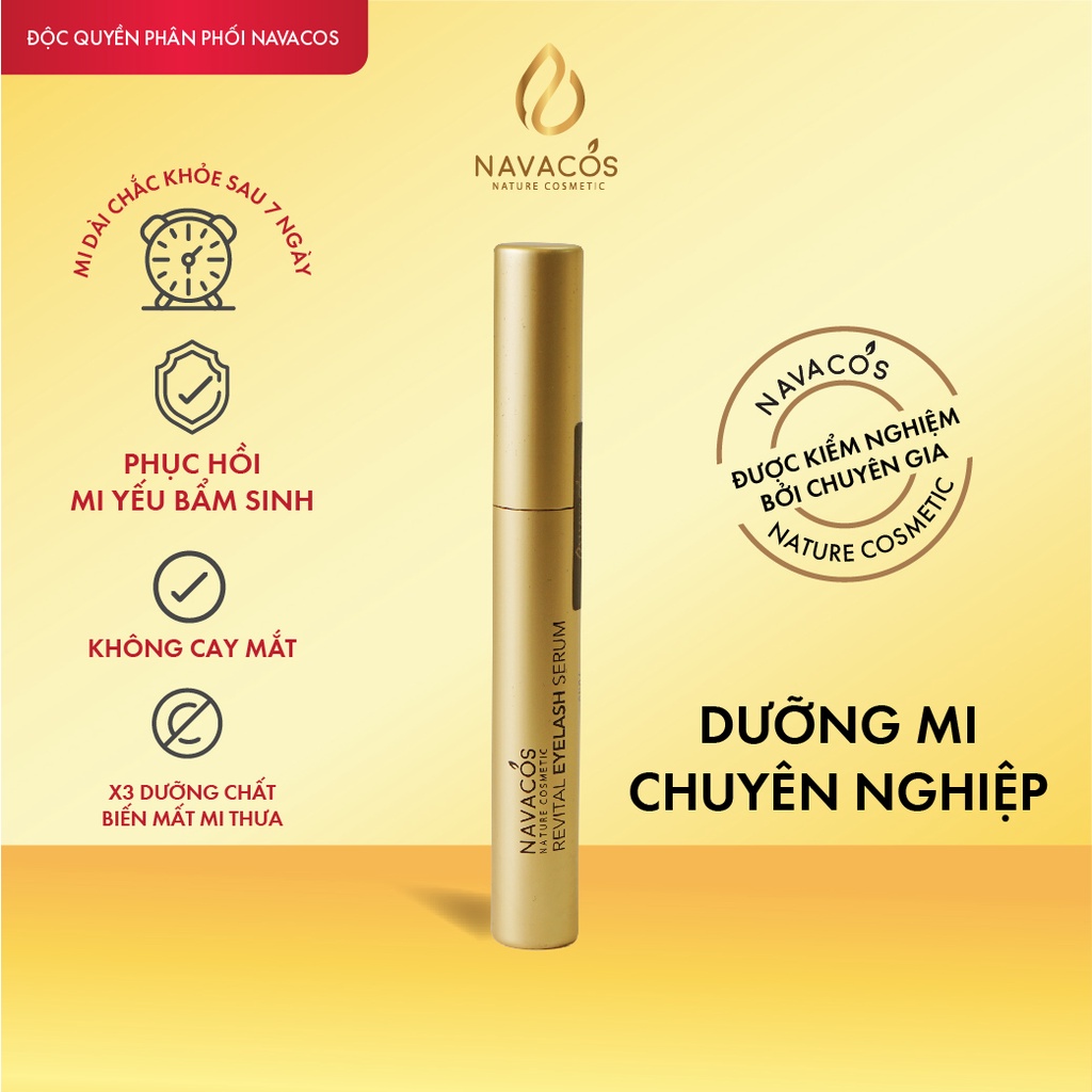 Dưỡng Mi Navacos Revital Eyelash Serum 10g