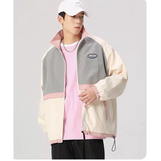 Áo Khoác Nam Nữ DTRAW Cổ Đúng Vải Dù 2 lớp Thiết Kế Phối Màu Chống Tia UV Cực Tốt  CADO FASHION