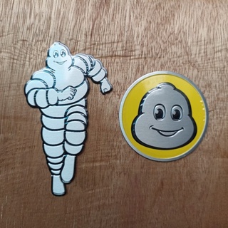 Tem nhôm hình Bibendum biểu tượng của Michelin