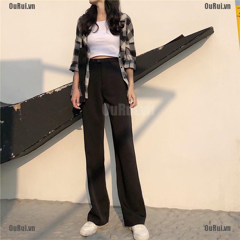 Quần Voan Ống Rộng Thời Trang Xinh Xắn Dành Cho Nữ