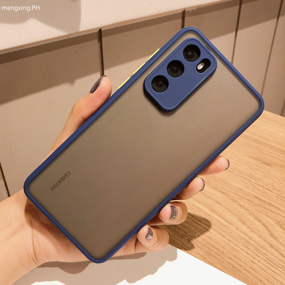 Ốp Lưng Mềm Bảo Vệ Camera Màu Kẹo Cho Realme C15 C11 5 5s 5i 6i Oppo A52 A92 A5 A9 2020