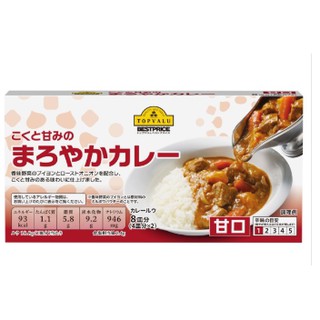 Viên Xốt Cà Ri Tổng Hợp vị ngọt Topvalu 150g