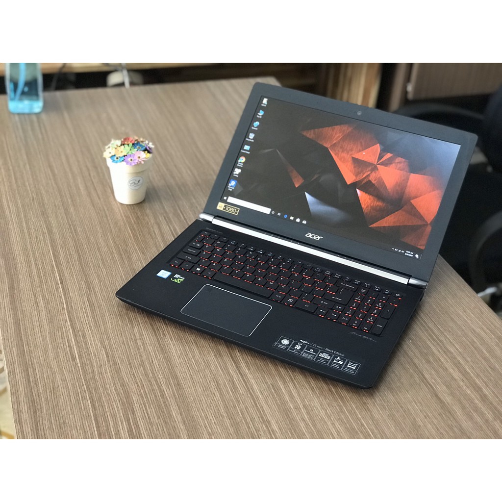 Máy tính Gaming Acer V15 Nitro - Black Edition (Core I7-7700HQ, Ram 16GB, SSD 128GB + HDD 1TB, VGA GTX 1060 6GB) | WebRaoVat - webraovat.net.vn