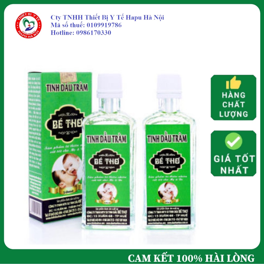 Tinh Dầu Tràm Bé Thơ 50ml Chiết Xuất 100% Tự Nhiên