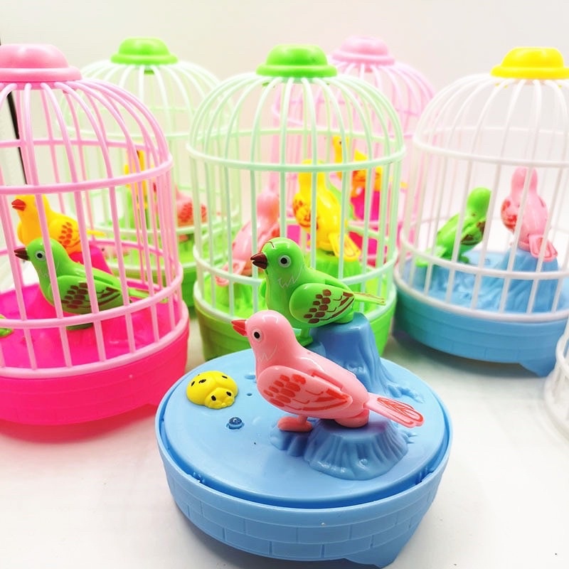 Đồ Chơi Lồng Chim Cảm Ứng