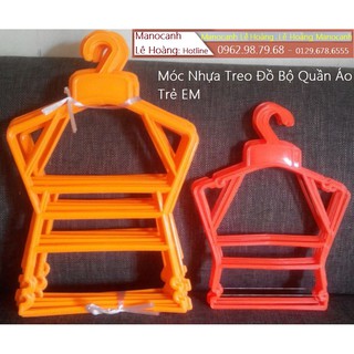 Combo Móc Trẻ Em 30 Bộ Bé và 30 Bộ To