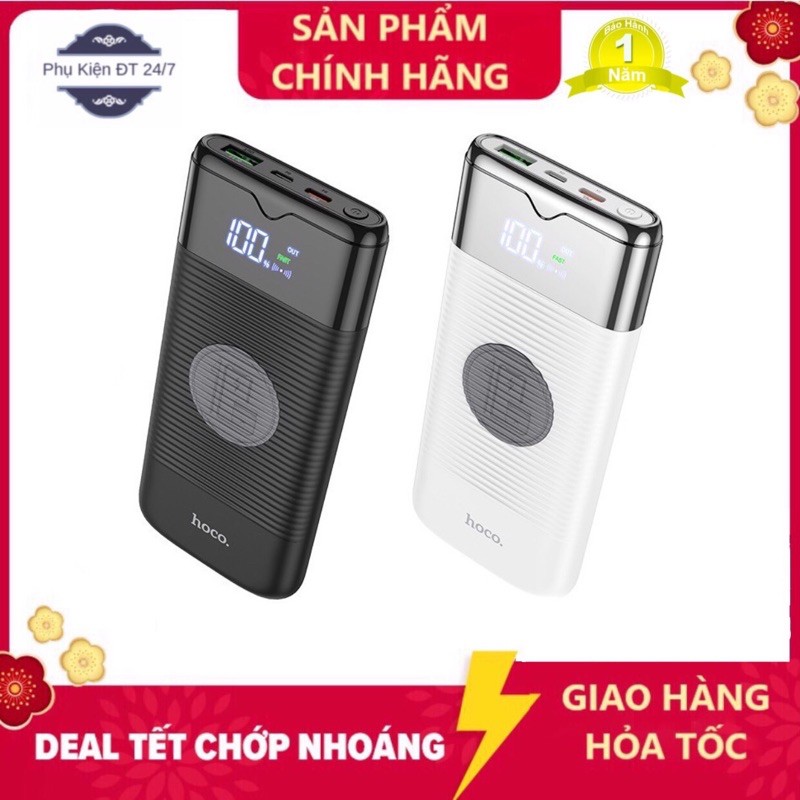 [Sạc Dự Phòng] Sạc Dự Phòng Hoco J63 10.000mAh Hỗ Trợ Sạc Nhanh PD 18W - Bảo Hành Chính Hãng 12 Tháng 1 đổi 1