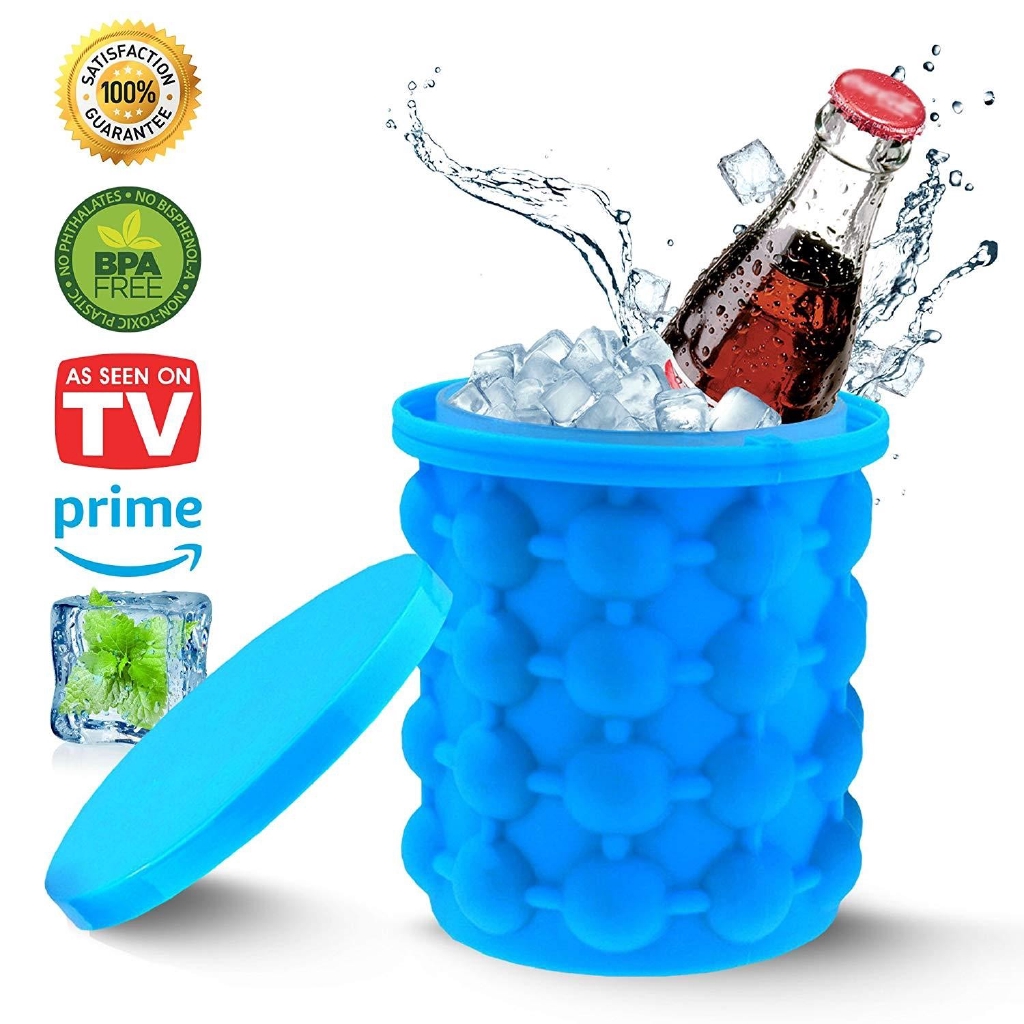 Cốc làm đá thông minh Ice Genie hộp làm đá thông minh tiết kiệm không gian Ice Cube Maker Phặn Phặn | BigBuy360 - bigbuy360.vn