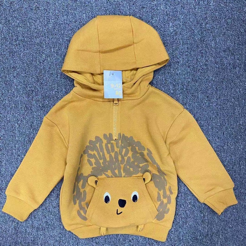 Set nỉ hoodie cho bé