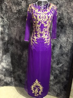 Áo dài đính đá