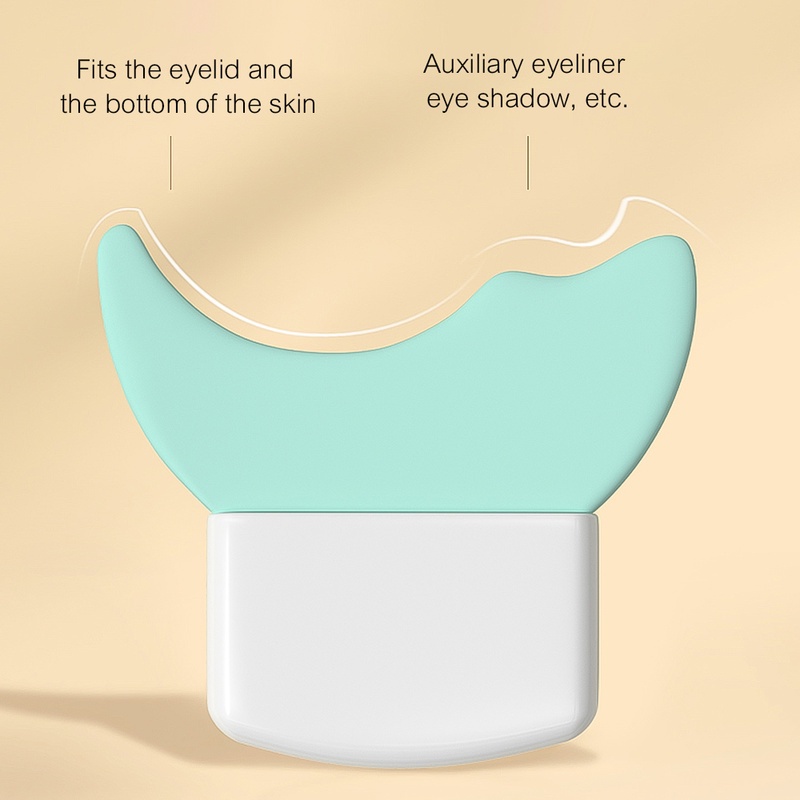 Miếng Đệm Hỗ Trợ Kẻ Mắt Và Lông Mi 3 Trong 1 Bằng Silicon Mềm Có Thể Tái Sử Dụng Cho Người Mới Bắt Đầu