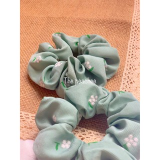 Cột tóc, dây buộc tóc, scrunchie hoa tuyết