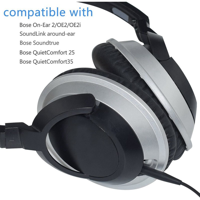 Set 2 Dây Cáp Âm Thanh Cho Tai Nghe On-Ear Oe2 Qc25 Qc35