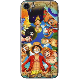 Ốp lưng IPhone 7, 8 in hình One Piece nền trời