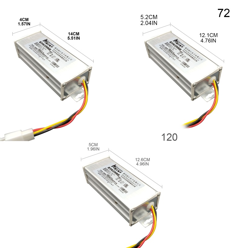 Mạch Hạ Áp 24-120V Xuống12V15A DC-DC