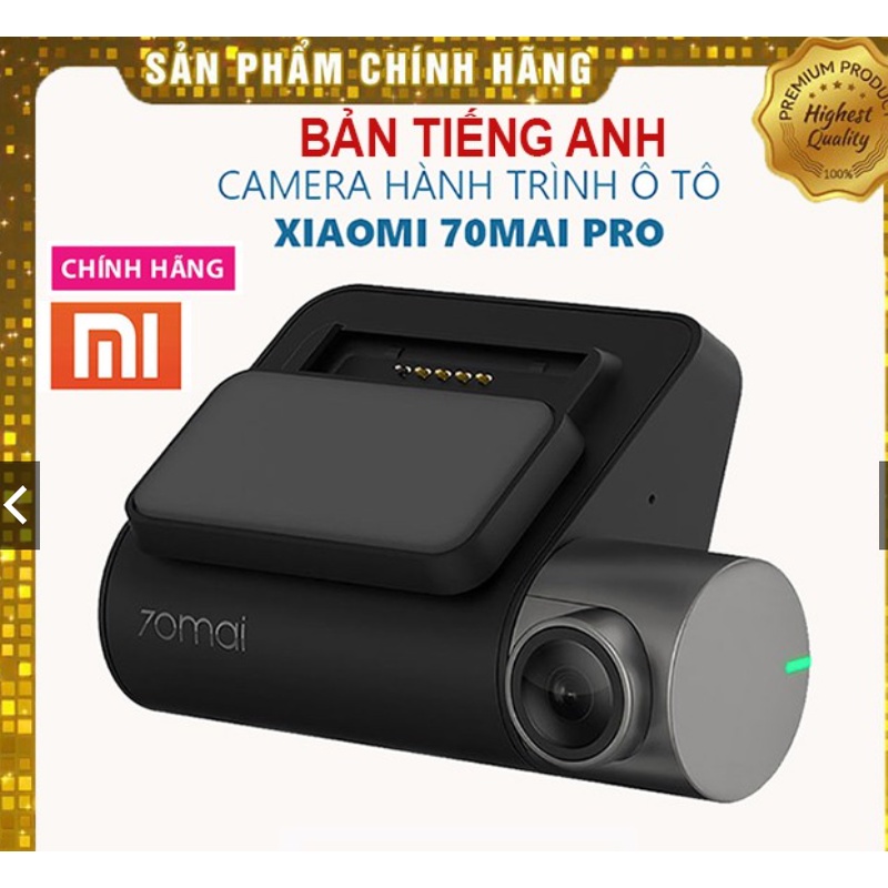 Camera Hành Trình Ô tô Xiaomi 70mai Pro Dash Cam 70 Mai Lite Chính Hãng Full HD kèm thẻ 32G