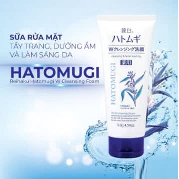 Sữa rửa mặt  Chiết Xuất Ý Dĩ Hatomugi nội địa Nhật Bản - ACE Shop