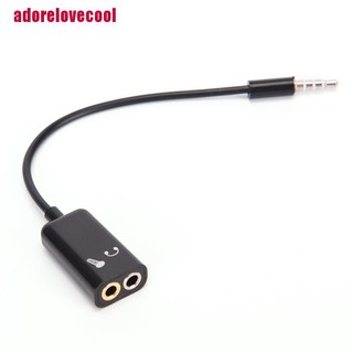 Dây Cáp Chữ Y Chia Cổng Âm Thanh Micro 3.5mm Tiện Dụng