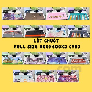 [FREESHIP – Clip thật] Miếng Lót Chuột Full size, Lót chuột, Pad chuột, Bàn di, Văn Phòng , Gaming(Size 900x400x2)