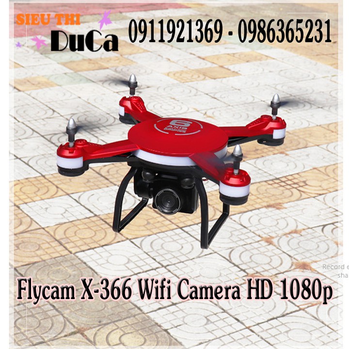Flycam X-366 Wifi Camera HD 1080P Mới