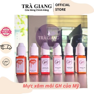 Mực GH chính hãng Mỹ mực phun xăm bong đậm hữu cơ