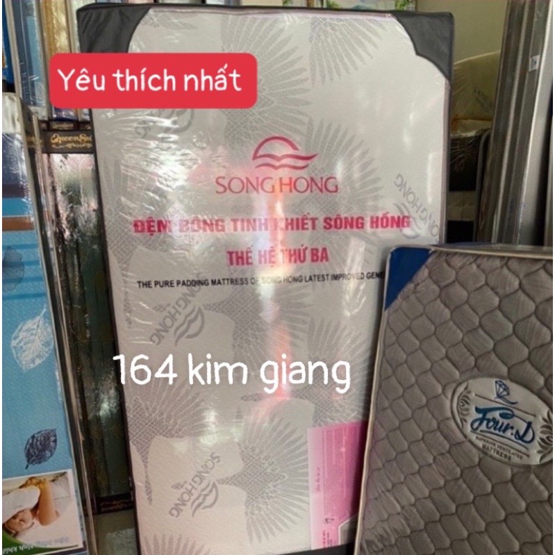 [❤SALE- 35%]Đệm Sông Hồng thế hệ 3 gấp hai mảnh ( 120cm x190cmx10cm )❤️