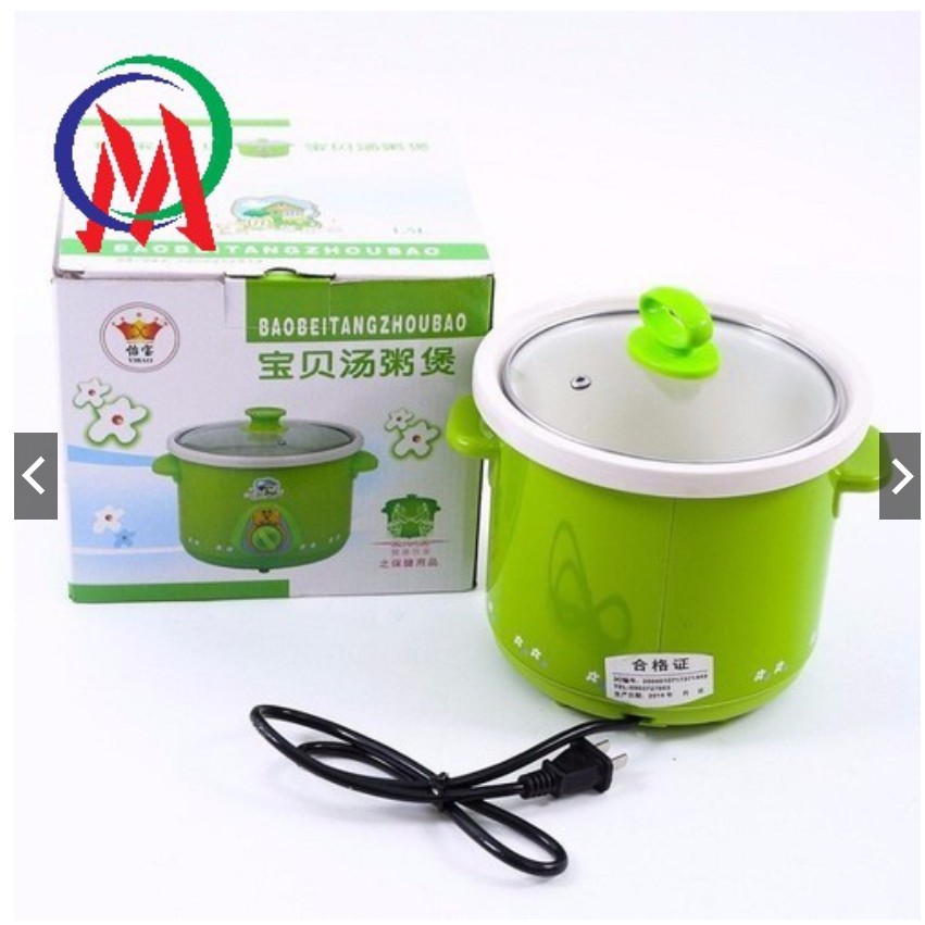 Nồi Hầm, Tiềm, Nấu Cháo Chậm , Chưng Yến Baby Electric Cooker 1.5L.