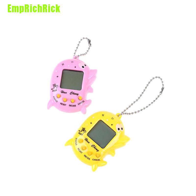 Máy Nuôi Thú Ảo Tamagotchi Hình Cá Heo 168 Trong 1