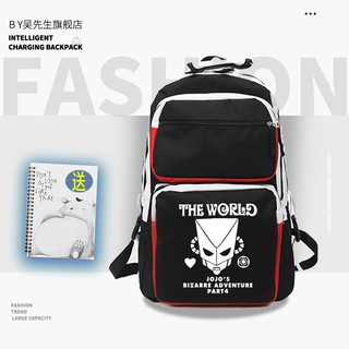 Ba Lô Đi Học Cỡ Lớn In Hình Nhân Vật Jojo's Bizarre Adventure Độc Đáo Thời Trang