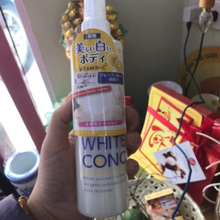 (Thanh lý)Xịt dưỡng trắng White Conc Body Lotion- 245ml Nhật Bản