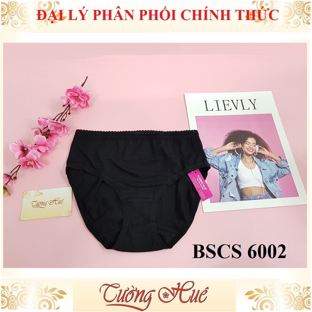 Quần lót nữ Bon Bon BSCS 6002 cotton trơn lưng cao.